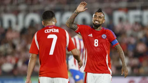 Arturo Vidal no pasó desapercibido en la derrota de La Roja ante Paraguay.