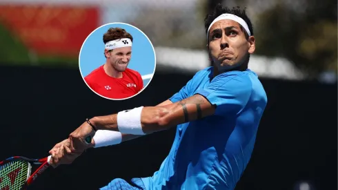 Casper Rudd y Alejandro Tabilo