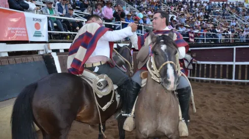Benjamín García y Miguel Parra dieron espectáculo este domin.go en San Carlos