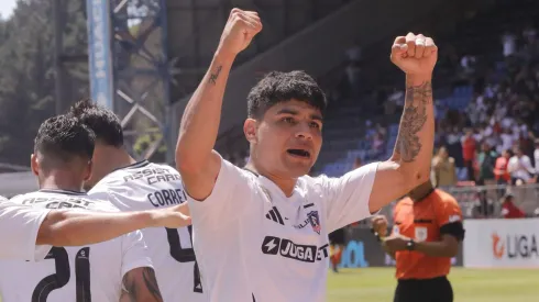 Claudio Aquino suma un gol anotado por Colo Colo. También regaló dos asistencias.