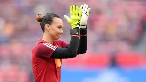 Christiane Endler fue titular en la clasificación del Lyon por la UEFA Women's Champions League.