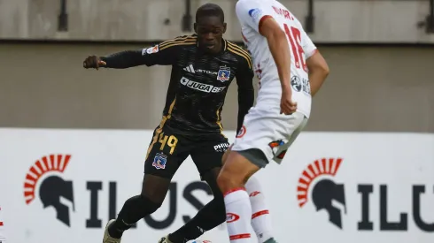 Manley Clerveaux jugando por Colo Colo.