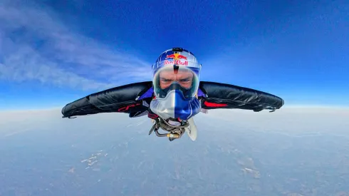 Sebastián Álvarez durante el proyecto Red Bull Starman.