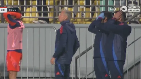 Gustavo Álvarez celebró un gol fantasma en U. de Chile