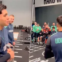 Damián Pizarro sorprende con inédita celebración de cumpleaños en el Udinese