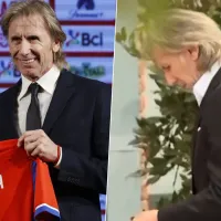 Con el mismo terno del arribo: Ricardo Gareca llega a la reunión clave por el futuro de la Roja