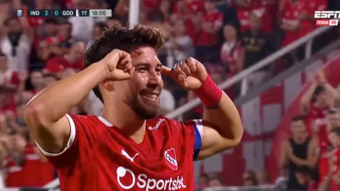 Doblete de Felipe Loyola en Argentina.