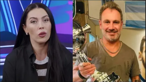 La panelista de TV se refirió a los rumores de romance con Barticciotto.