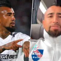 Arturo Vidal filtra la nueva camiseta de Colo Colo para festejar el centenario