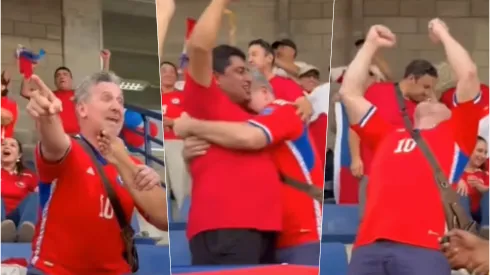 El padre de Zidane Yáñez hasta las lágrimas tras gol de su hijo.