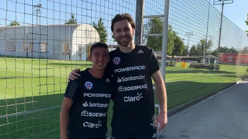 El jugador también fue llamado a la Roja juvenil.