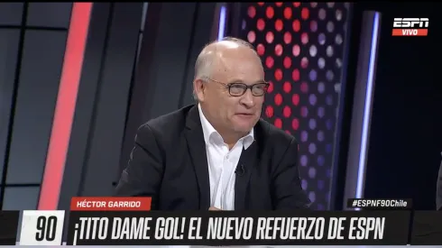 Tito Garrido relatará a Colo Colo en la Copa Libertadores