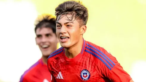 Olguín marcó el golazo del Sudamericano