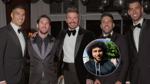 Maxi Falcón no estuvo en el cumple de David Beckham.