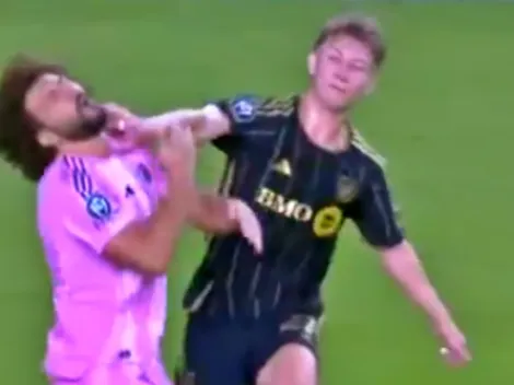 El feo combo que recibió Maxi Falcón en la Concachampions