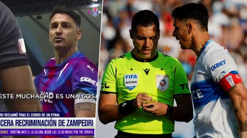 Fernando Zampedri protagonizó tenso diálogo con árbitros que, además, se encerraron en protesta.