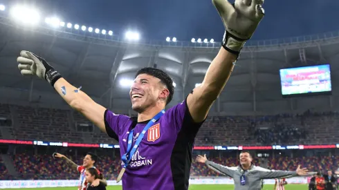 Matías Mansilla será el golero de Estudiantes de La Plata ante U de Chile.