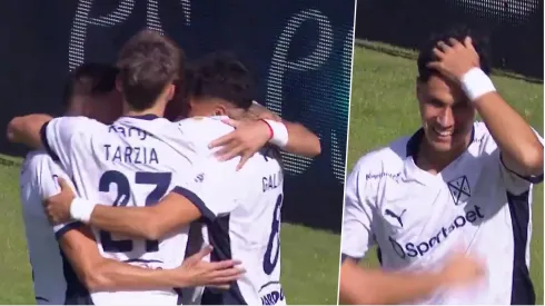 Anotó su primer gol en Independiente y así reaccionó al partido por la Liga de Argentina.