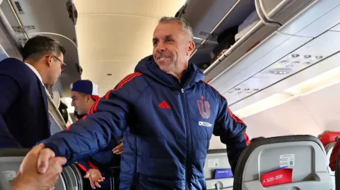 La U viajó a Argentina durante la mañana de este lunes.