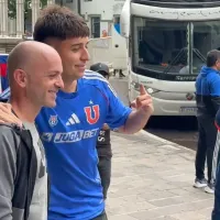 Gustavo Lorenzetti se junta con sus ex compañeros de U. de Chile y les da datos sobre Estudiantes