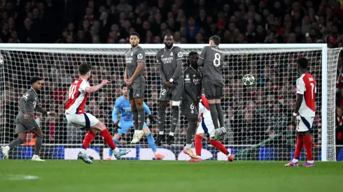 Declan Rice se robó la película con dos golazos de tiro libre para el triunfo del Arsenal ante Real Madrid en Champions League.