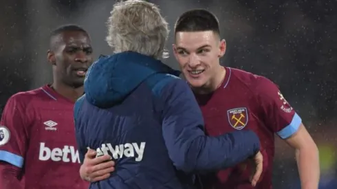 Manuel Pellegrini y Declan Rice cruzaron caminos en el West Ham United.