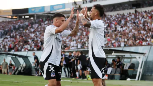 Javier Correa anotó un doblete en el debut de Colo Colo en la Libertadores 2025.