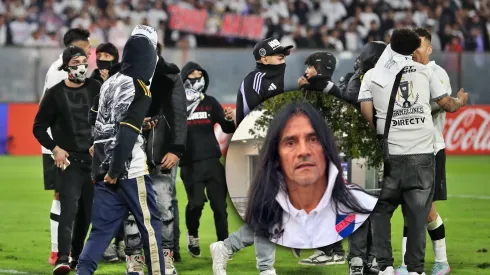 Gabriel Mendoza llegó como un hincha más a ver a Colo Colo.