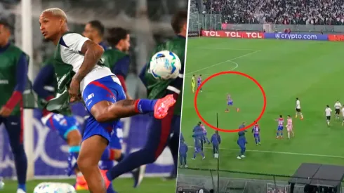 El delantero se volvió viral por su reacción en el Monumental