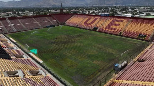 Hace más de un mes que estas imágenes preocupaban por el estado del Estadio Santa Laura.