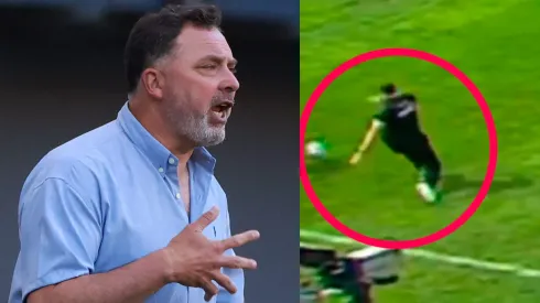 Hernán Caputto fue expulsado por una acción pocas veces vista.