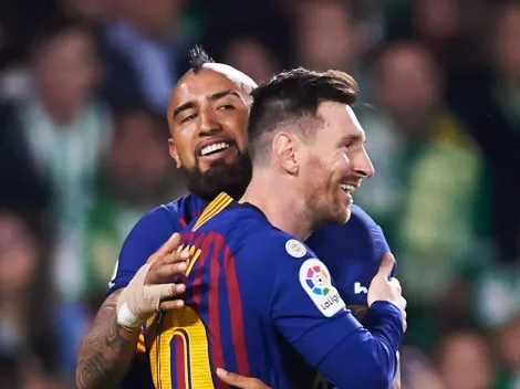 Piden a Vidal junto a Messi y Cristiano para la despedida de un crack