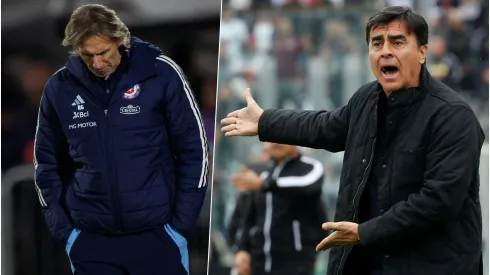 Ricardo Gareca y Gustavo Quinteros.