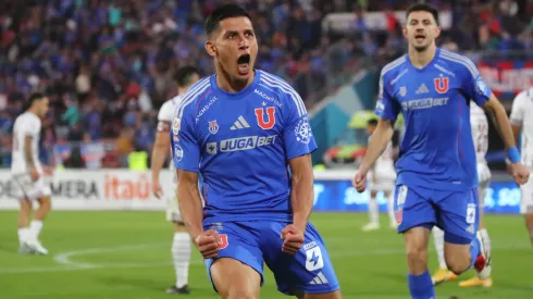 Israel Poblete anotó uno de los goles en la última victoria de Universidad de Chile contra Deportes La Serena en el Campeonato Nacional.