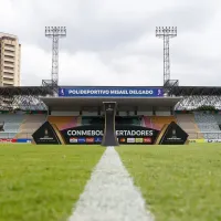 El diluvio que pasa por el estadio de Universidad de Chile vs Carabobo y retrasó el partido