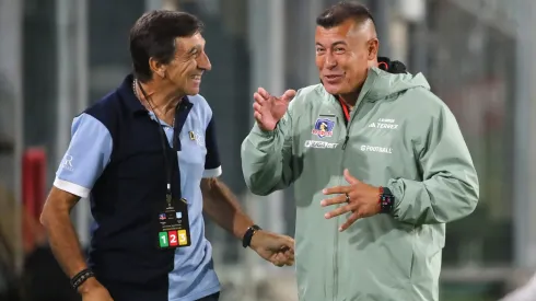 Gustavo Costas junto a Jorge Almirón.