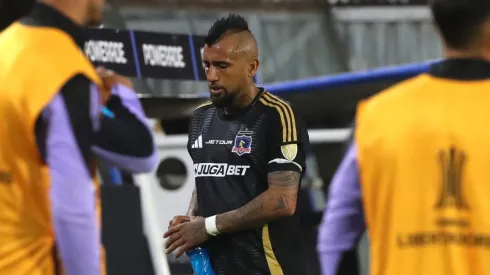 Arturo Vidal encaró a la prensa en el Monumental