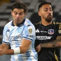 No se vio en la TV: Javier Correa se enfurece con un periodista tras el amargo empate de Colo Colo vs Racing