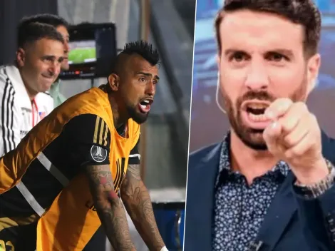 "Me gusta que no gane Vidal": periodista Argentino llora de felicidad