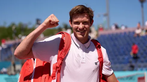 Nicolás Jarry celebra su triunfo en Madrid
