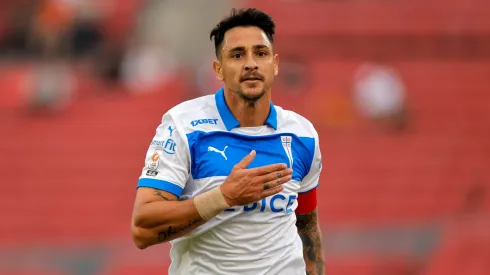 Fernando Zampedri viene de anotar un gol en la victoria de Universidad Católica ante Deportes Limache.