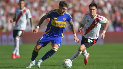 Palacios no tuvo un buen rendimiento ante River Plate.