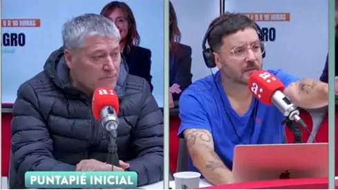 Patricio Yáñez y Matías Fuenzalida tuvieron un fuerte cruce.