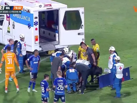 Luciano Pons asusta a todos: trasladado a un hospital en pleno partido