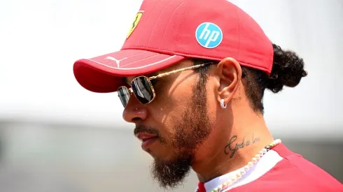 Lewis Hamilton en las prácticas del GP de Arabia Saudita.