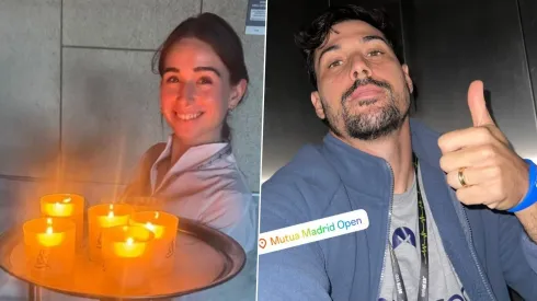 Tenistas muestran el caos del apagón en el Madrid Open.