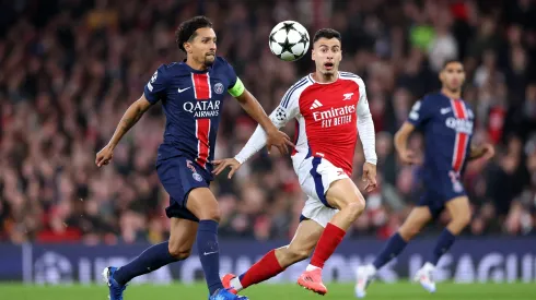 La serie entre Arsenal y PSG comienza en Londres.