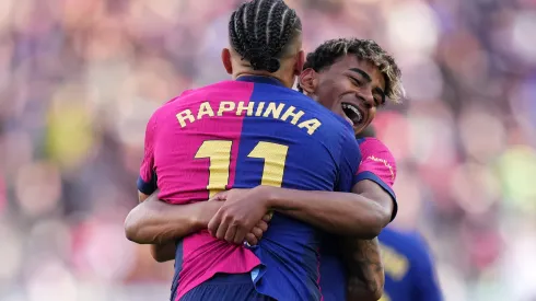 Raphinha y Lamine Yamal, la dupla de Barcelona que ilusiona a la afición.