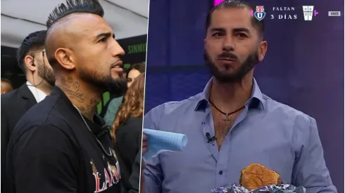 Johnny Herrera fue drástico con la hamburguesa de Arturo Vidal.