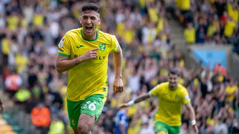 Marcelino Núñez se matriculó con dos golazos en el último partido del Norwich.